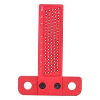 Angle Adjustment Scale T Square Ruler 100mm Length Marking Line Ruler  For Carpenters