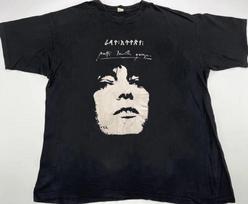 Vtg Patti Smith punk rock unisex black tee shirt all sizes QT6878 XXL