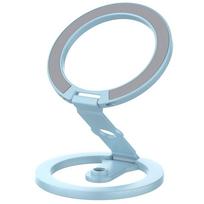 Double Sided Magnetic Phone Ring Holder Phone Grip Stand  For Photography Equipment mėlyna