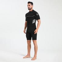 ZCCO 3mm Neoprene Short Sleeve Wetsuit Men Women Thermal Insulated Diving Surfing Snorkeling Suit Spring Fall Summer Use XS