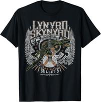 Lynyrd Skynyrd Croc Rock Bullet Tread On Me Southern Country T-Shirt Unisex T-Shirt L