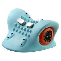 New 4D Electric Neck Massager with Heat Ergonomic Angle Design for Deep Tissue Pain Relief Shoulder Neck Massage