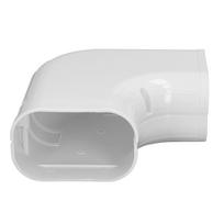 Flat Elbow Line Cover 433 130 Series Decorative PVC Tubing Cover Air Conditioner Tubing Accessories PVC