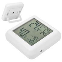 Thermometer Hygrometer Indoor Desktop Digital LCD Temperature Humidity Monitor Tester ABS