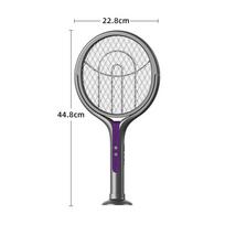 2800V Mosquito Killer Lamp Multicunctional Angle Adjustable Bug Zapper Racket Electric USB Rechargeable Mosquito Fly Bat Swatter