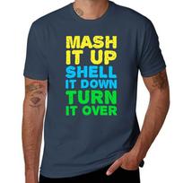Soca 2020 Mash It Up Shell It Down Turn It Over Stage Soca Tshirt Stain Resistant Casual Tee S