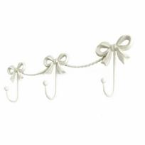 Golden Finish Metal Bow Wall Hooks Iron Material Modern Minimalist Hooks Wall Hook  Home Decor rožinė