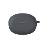 FreeBuds Pro 5 Protective Case Bluetooth Earphone Storage Box Liquid Silicone Soft Full-Cover Anti-Drop Ultra-Thin Case Black with Silicone Lanyard
