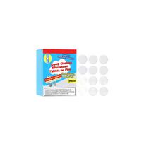 Pipe cleaning effervescent tablets 12pc One Size white