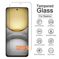 For Realme C75C53 C51 5 6 7 8 9 10 11 12 13 14 Pro Plus 14T XT C3 C11 C12 C33 C35 Note 50 60 60X Tempered Glass Screen Protector Realme 5/5i/6i/C3 balta