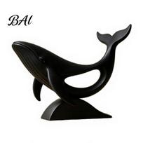 Durable PLA Sculpture Minimalist Hollow Whale Figurine, 3D Printed Matte Animal for Office Table Ornament Home Desk Decor, Modern Statues Decor juoda