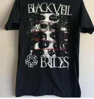 Vintažiniai Juodi Veil Brides Grupės Roko 2000 Medvilniniai Juodi Unisex Marškinėliai XXL