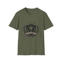 Class of 2026 Graduation Trophy Crest T-Shirt | Emblem Laurel Wreath Apparel XL