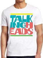Talking Heads Retro 80s Typography Design Music Retro Cool Tee T Shirt 4072 S