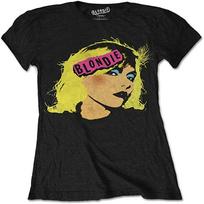 BLONDIE Classic Punk Face Ladies Slim Fit T-SHIRT NEW S M L XL XXL official XXXL
