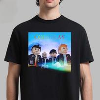 Coldplay Moon Music 2026 Leg0 Style Band Members Unisex T-shirt XXXL