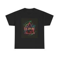 Def Leppard Tshirt Vintage Rock Band Merch Retro Unisex Heavy Cotton Tee XXXXL