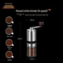 BoZhen Craftsman Portable Manual Coffee Grinder