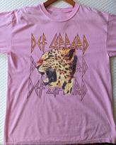 Pink Def Leppard T Shirt Def Leppard Gift Family shirt A495 XXXL