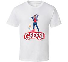 Grease Movie Poster John Travolta Unisex T-Shirt L