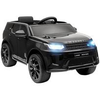 Vaikiškas elektrinis automobilis, 12V vaikiška transporto priemonė su nuotolinio valdymo pultu, LED žibintai, muzika ir garsinis signalas, 3-6 metai, juodas 106 x 65.5 x 51 cm juoda