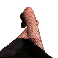 Women Pantyhose Fishnet Hollow Out High Elasticity Ultra-thin Skinny Solid Color Japanese Style Anti-slip Lady M