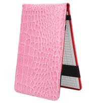 Golf Scorecard Holder PU Leather Scoring Book Golf Score Card Keeper for Outdoor Sports