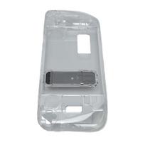 Clear Kickstand Case for Steam Deck Transparent Shock Absorption Prevent Slip Hard PC Protective Case with Stand