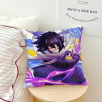 anime manga art a-Aizawa Shota Eraser Head Comfortable soft Pillow Case for Sofa Living Room Home office Decor Protective Covers 12x12Inch