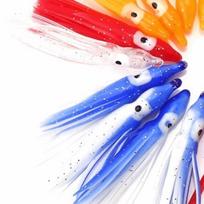 50PCS Mixed Color Octopus Fishing Lures Multiple sizes Saltwater Fishing Lures  Sea Fishing 50pcs 5cm
