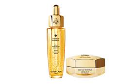 Guerlain Abeille Royale 2-Piece Youth Revitalizing Skincare Set Watery Oil 30ml+Eye Cream 15ml