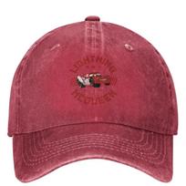 Cars Lightning McQueen Cartoon Washed Baseball Cap Fashion Trucker Hat Summer Men Women Outdoor Sports SunProof Snapback Cap One Size