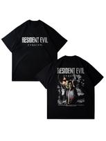 Resident Evil Requiem Graphic 100Cotton unisex Shirt Clothing Unisex Short Sleeve Fashion Y2k ONeck Streetwear Oversized TShirt L