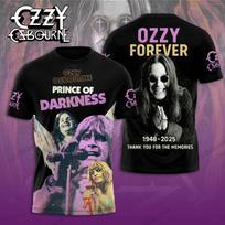 New Ozzy Osbourne Rock Band 3D Print T-Shirts Men Women Round Neck Short Sleeve T Shirt Oversized Street Tees Tops Man Clothing S