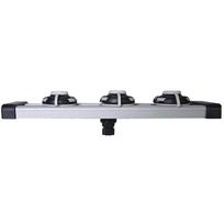 Kayak Mounting Track Rack Aluminum Alloy Slide Track Rail Bracket Mount Base Canoes Accessories Easy to Install gray