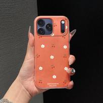 Case For POCO F7 ULTRA M7 X3 X5 X6 F5 PRO Xiaomi Mi 17 PRO MAX 14T 15T Candy Color Flowers Cherry Pattern Soft Matte Cover Xiaomi 15T 5G