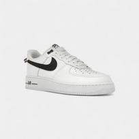 Nike Air Force 1 Low '07 LV8 White Black Bright Crimson 41 juoda