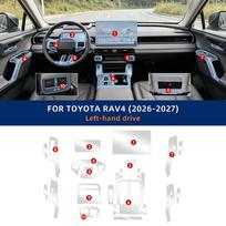 TPU Screen Protector for Toyota RAV4 2026-2027 GPS Navigation LCD Anti-Scratch Film left hand drive juoda