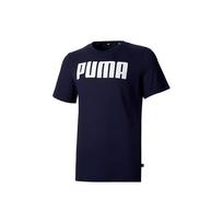 Puma Run 3 Ultrafrom Essentials Tee Letter Print Crew Neck Short Sleeve T-Shirt Men tops Blue 847223-05 XS