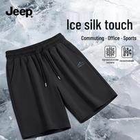 JEEP Men's Outdoor Quick-Dry Athletic Shorts 3XL juoda