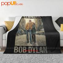 Bob Dylan Freewheelin Rock N Roll Band Music Ultra-Soft Blanket Quilt Winter Sofa Cover Bed Covers Size: 75*100cm, Weight: 230 GSM