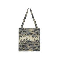 Matin Kim Camouflage Ecobag In Khaki ONE SIZE