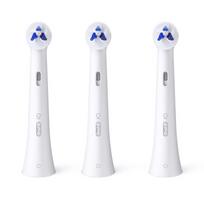Oral-B iO serijos ortodontiniai tarpdančių valymo šepetėlio galvutės 3 vnt. pakuotė CN kištukas (adapteris įtrauktas)