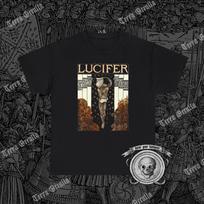 Lucifer Shirt, Satan, Fallen Angel, Satanic, Occult, Art Nouveau M