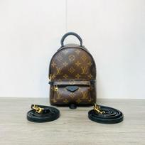 [Pre-Owned] Louis Vuitton Palm Springs Mini 'Brown Monogram Canvas' - Excellent #15HCBBN ONE SIZE