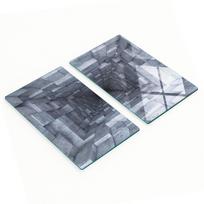 Wielofunkcyjne Dekoracyjne Deski Szklane Z Nadrukiem Tunel 2X30X52 Cm