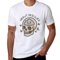 Heavy Pressure Sad Cloud in Skull Migraine Aesthetic Design TShirt kawaii clothes Louboutins luxury clothes Unisex S