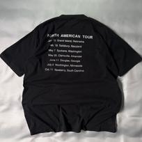 90s vintage USA-made single-stitch black tour T- Unisex T-Shirt XL