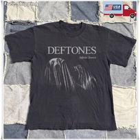 Deftones Rock Band T-shirt, Unisex Black T-shirt, Size S-5XL XXXXL