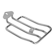 Rear Seat Luggage Rack Motorcycle Stainless Steel Silver Plating Shell Industrial Supplies Color: Silver plating